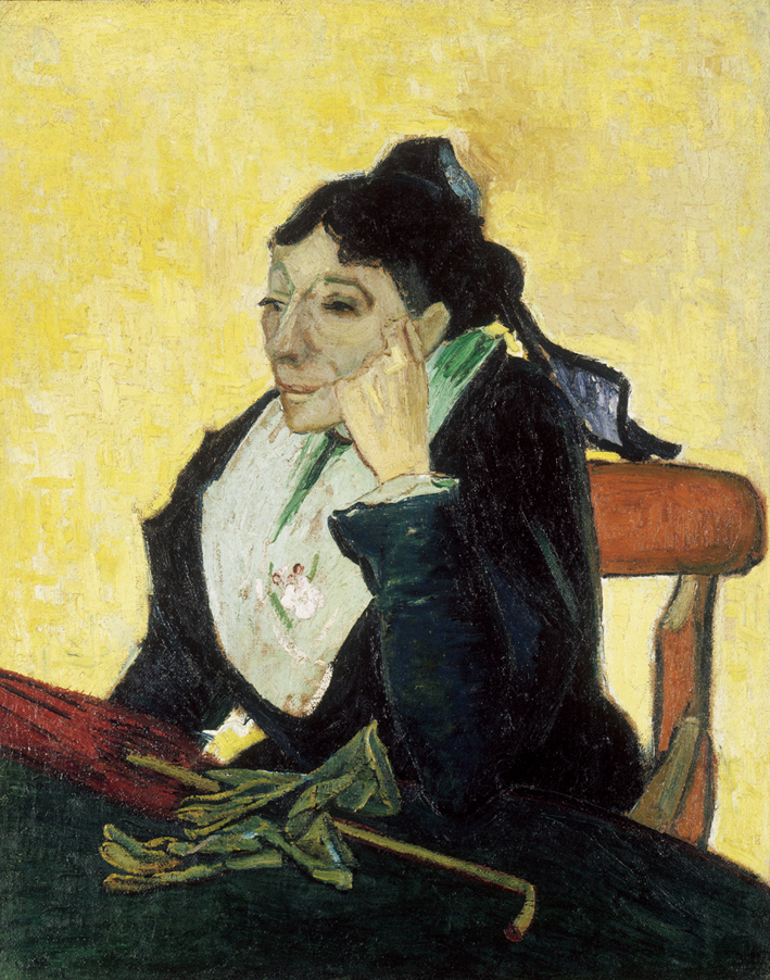  文森特·威廉·梵高  Vincent Willen Van Gogh ——阿莱城姑娘1888